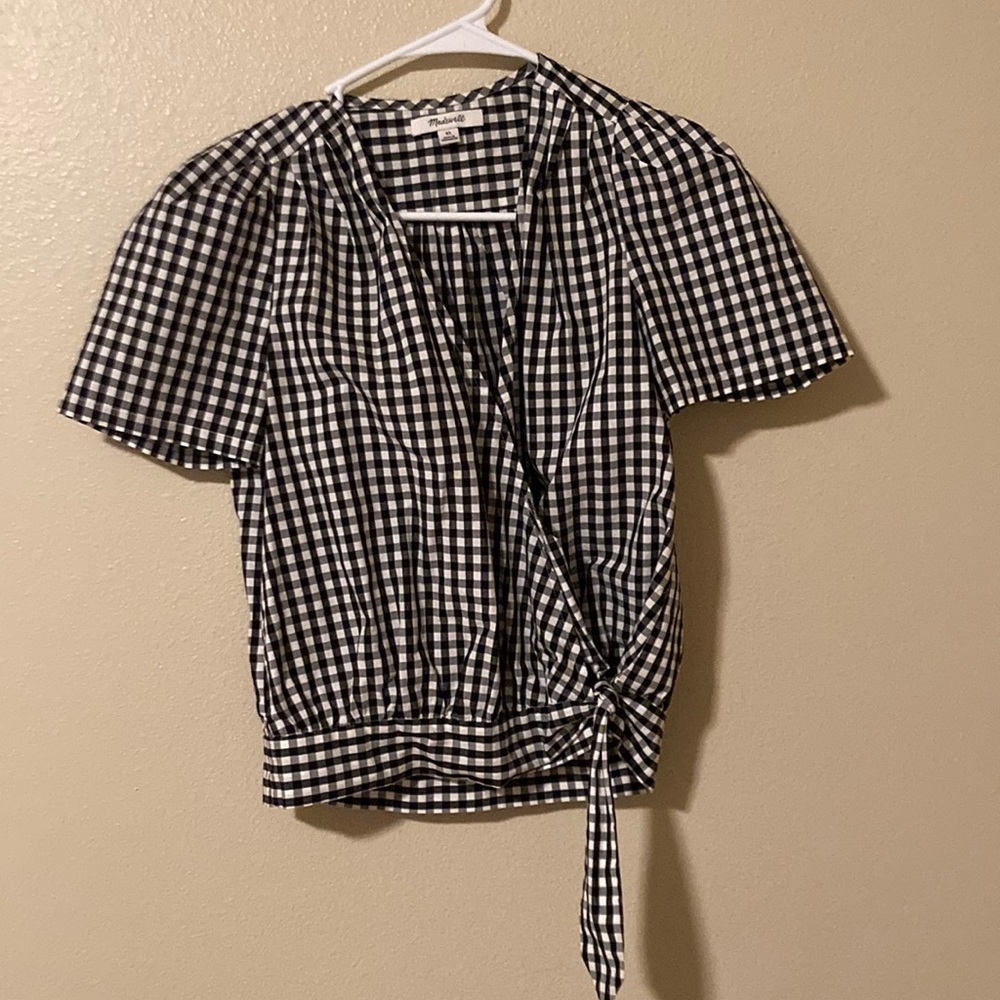 Madewell Gingham Blouse